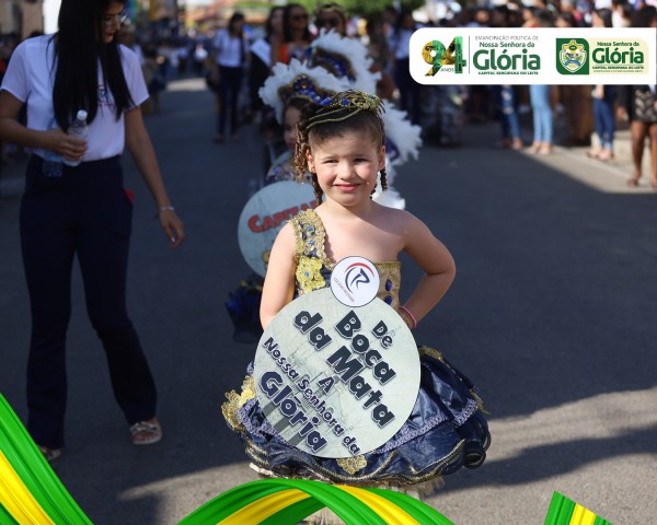 Fotos do desfile do aniversário de 94 anos de Nossa Senhora da Glória - Período tarde