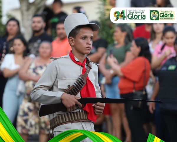 Fotos do desfile do aniversário de 94 anos de Nossa Senhora da Glória - Período tarde