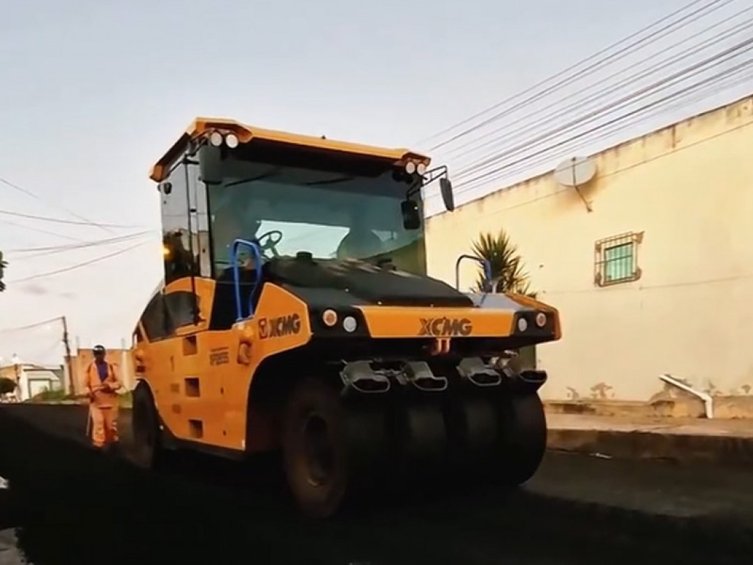 Obras de Pavimentação Asfáltica Transformam o Bairro Brasília