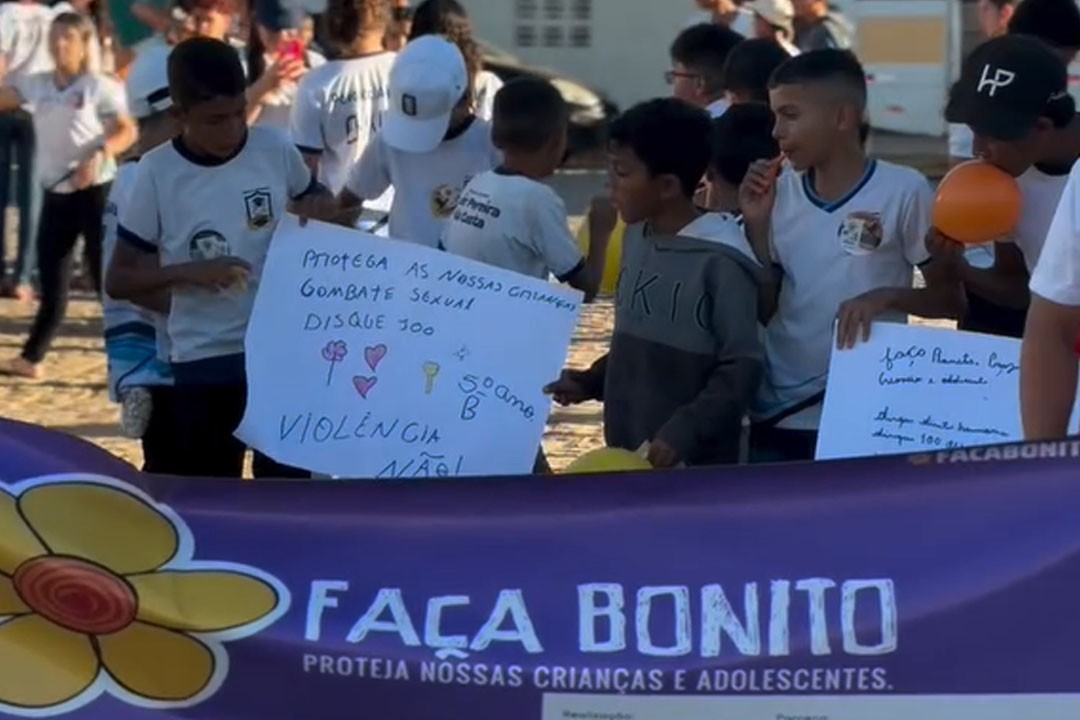 Prefeitura promove ação de proteção a crianças e adolescentes no povoado Aningas