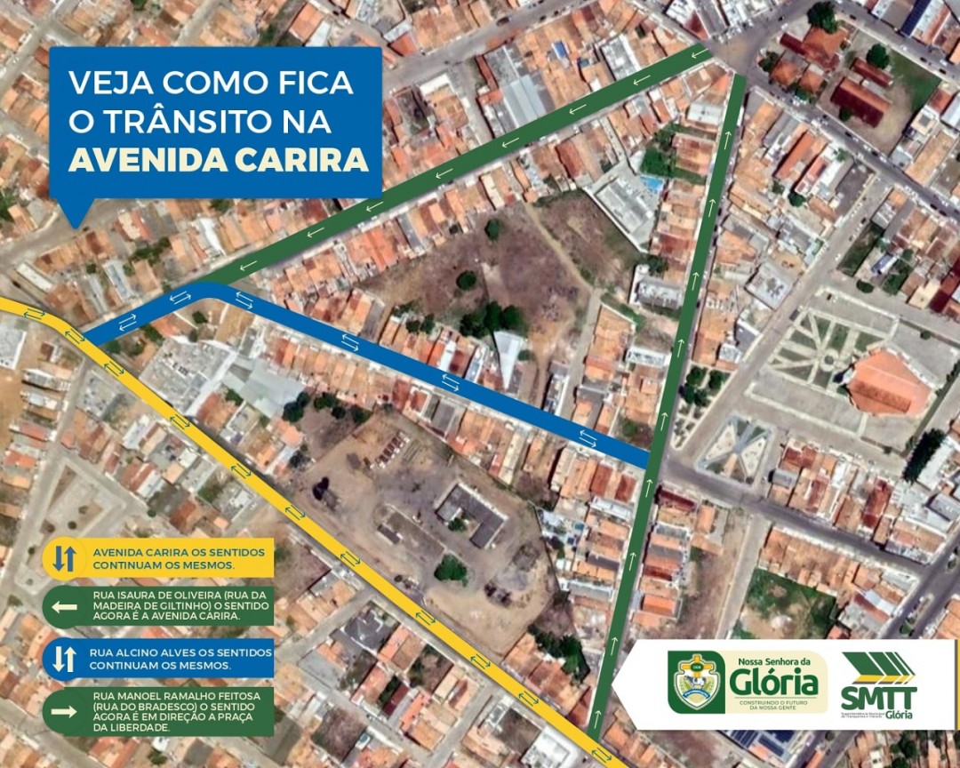 Confira algumas mudanças no trânsito de Nossa Senhora da Glória