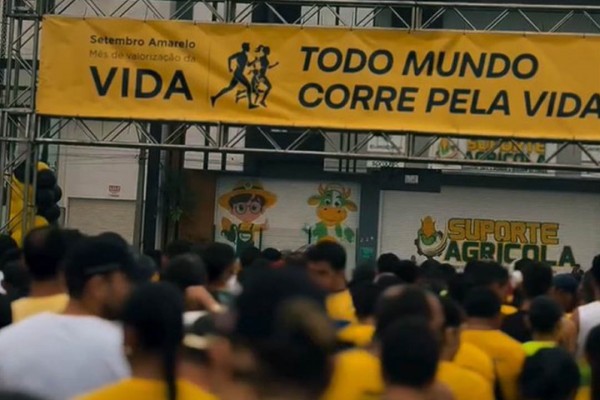 Secretaria de Saúde realiza a Corrida do Setembro Amarelo