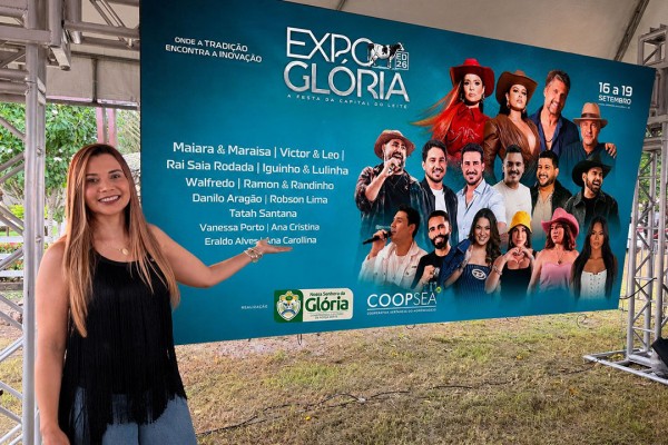Prefeitura de Glória anuncia programação da Expo Glória 2026