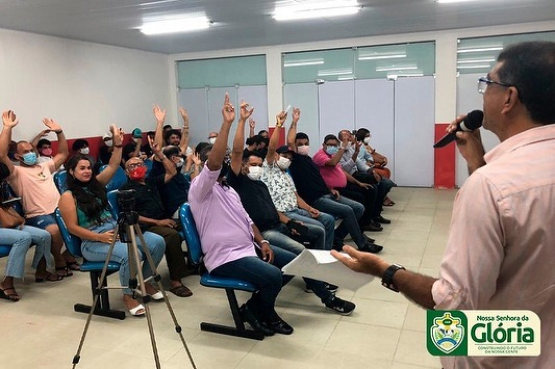 Gestão da Capital do Leite participa da solenidade de criação da Associação dos Músicos Glorienses
