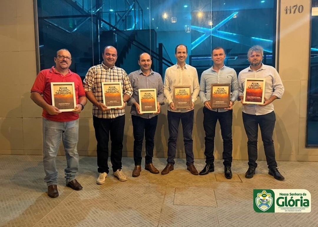 Secretário Municipal de Agricultura recebe prêmio "Agro Sergipe"