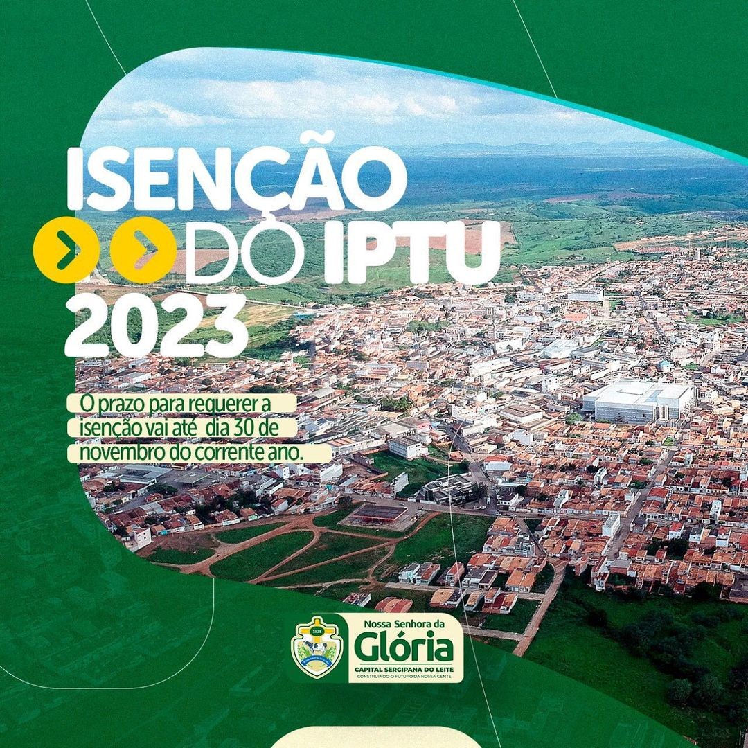 Isenção do IPTU 2023