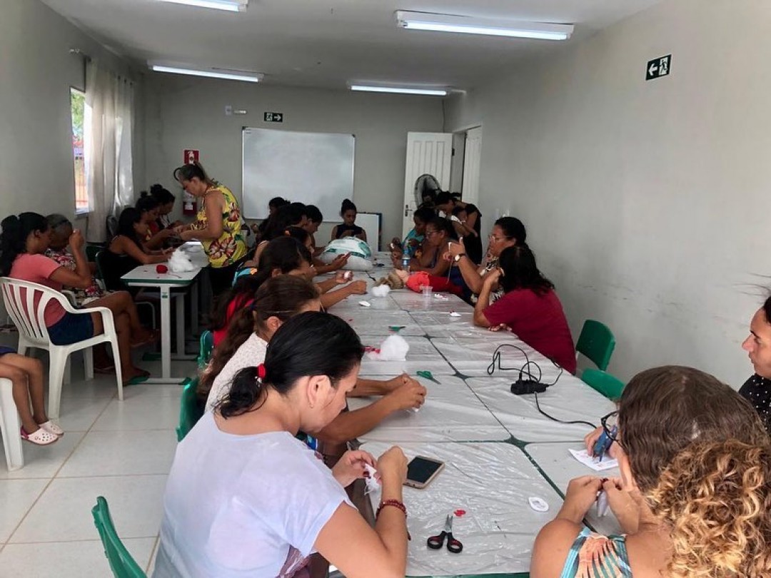 CRAS Elza Nogueira promove oficina de chaveiros