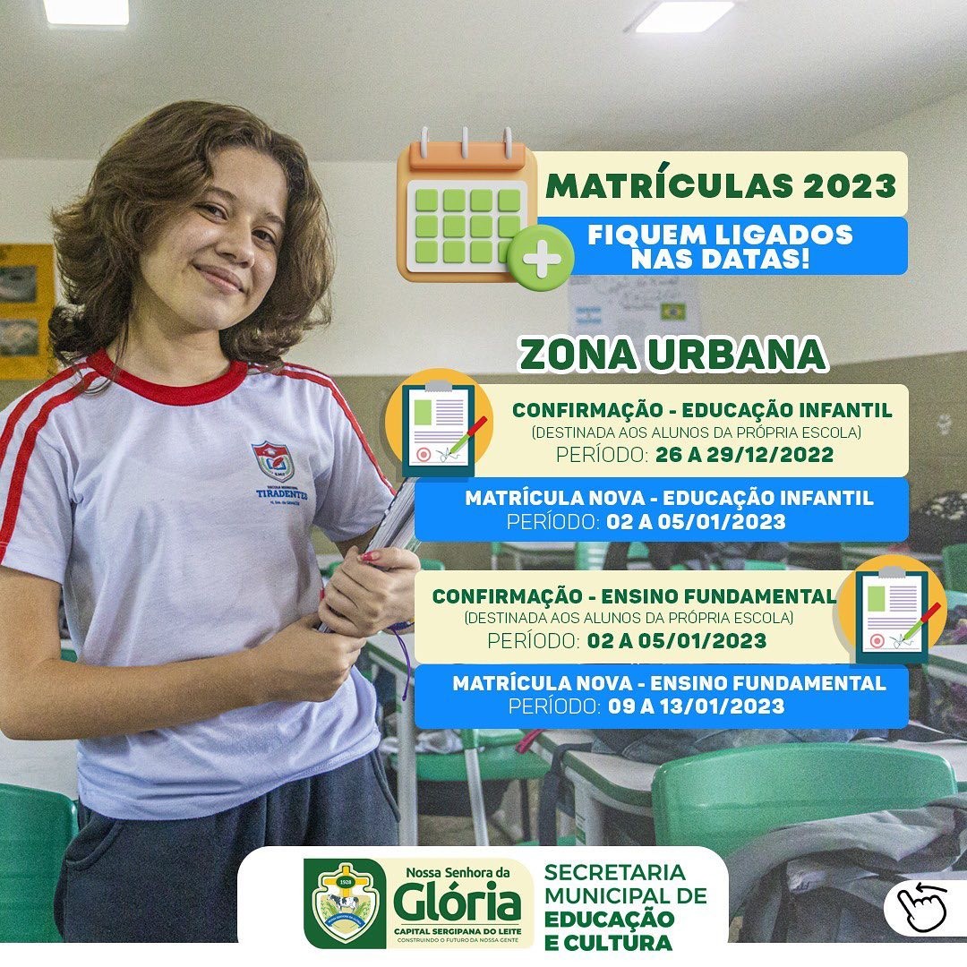 SEMEC divulga datas para realização das matriculas na rede municipal de ensino