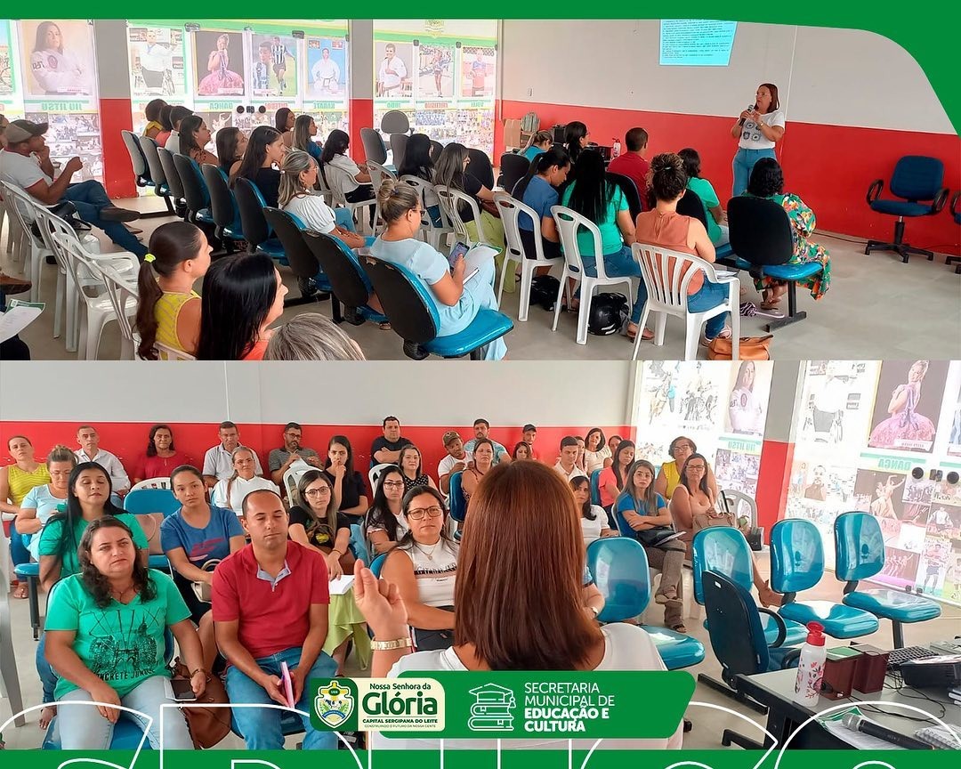 Gestão municipal promove reunião com servidores das Escolas do município